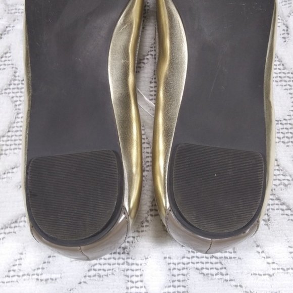 Banana Republic Buckle Accent Ballet Flats, sz 6 - Picture 6 of 7